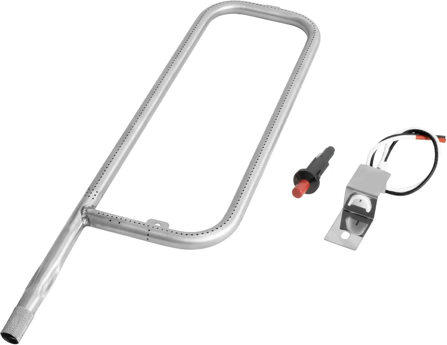 DELSbbq Burner Tube Kit for Weber Traveler Portable Gas Grill, Grill Burner with Ignitor Kit Replacement Part for Weber Traveler Portable Gas Grill 9010001, 19001, 80463 by GreenHaven Gardens