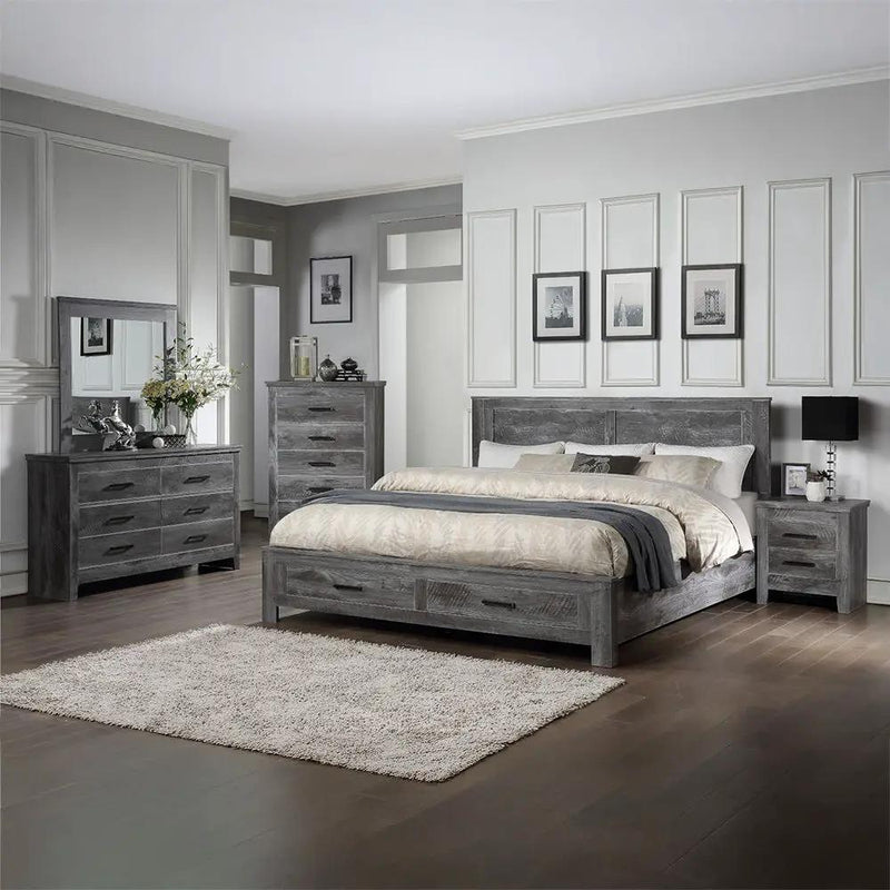 Vidalia - Dresser - Rustic Gray Oak by Unique Piece Furniture