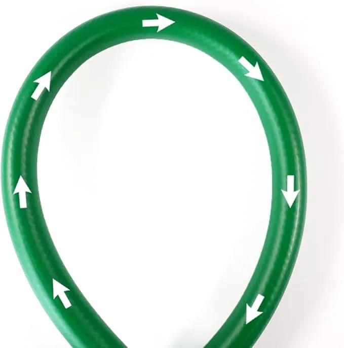 Short Garden Hose 3 ft 6ft 8 ft 10 ft – Hybird Leader Water Hose - Small Garden Hose Extension, Flexible Hose Extender for Lawn Watering, Car Washing - Burst 500 Psi (Green, 3 FT) by GreenHaven Gardens