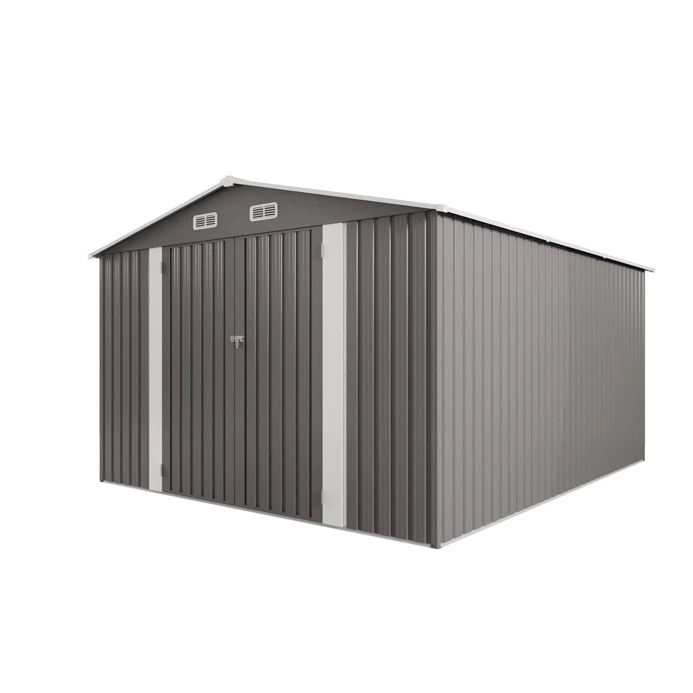 Outdoor Storage Shed With Lockable Doors by HouseOfZazla