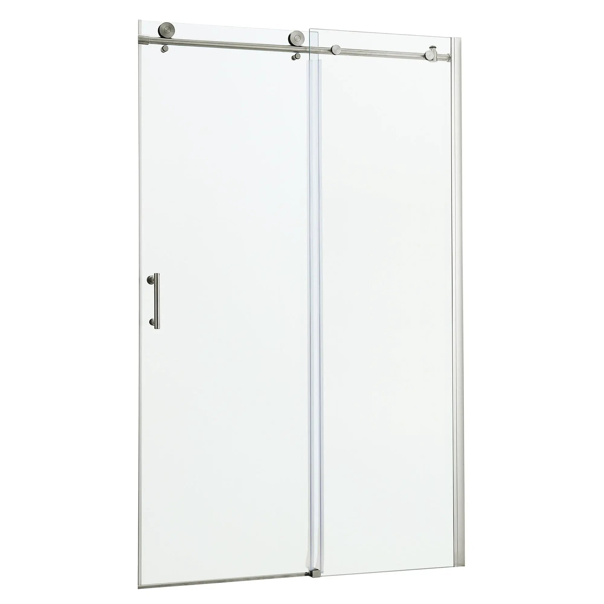 Single Sliding Bypass Shower Door Enclosure With Tempered Glass by HouseOfZazla