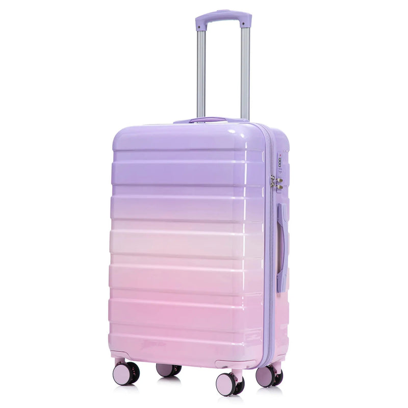 20'/24'/28' 3-Piece PC Spinner Wheel Luggage Set by HouseOfZazla