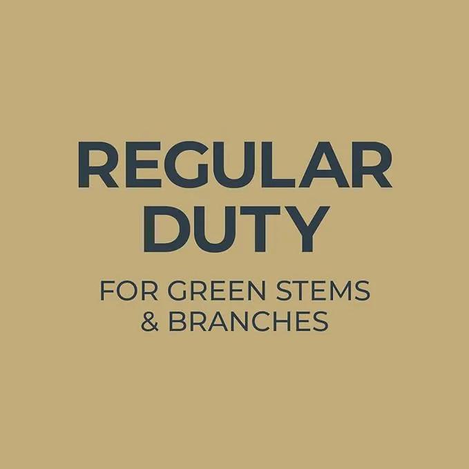 Woodland Tools 22" Regular Duty Hedge Shears - High Carbon Steel Blades, Non-Stick Coating, Cushioned Grips, Shock-Absorbing Bumpers, Manual Hedge Clippers for Shrubs and Bushes by GreenHaven Gardens