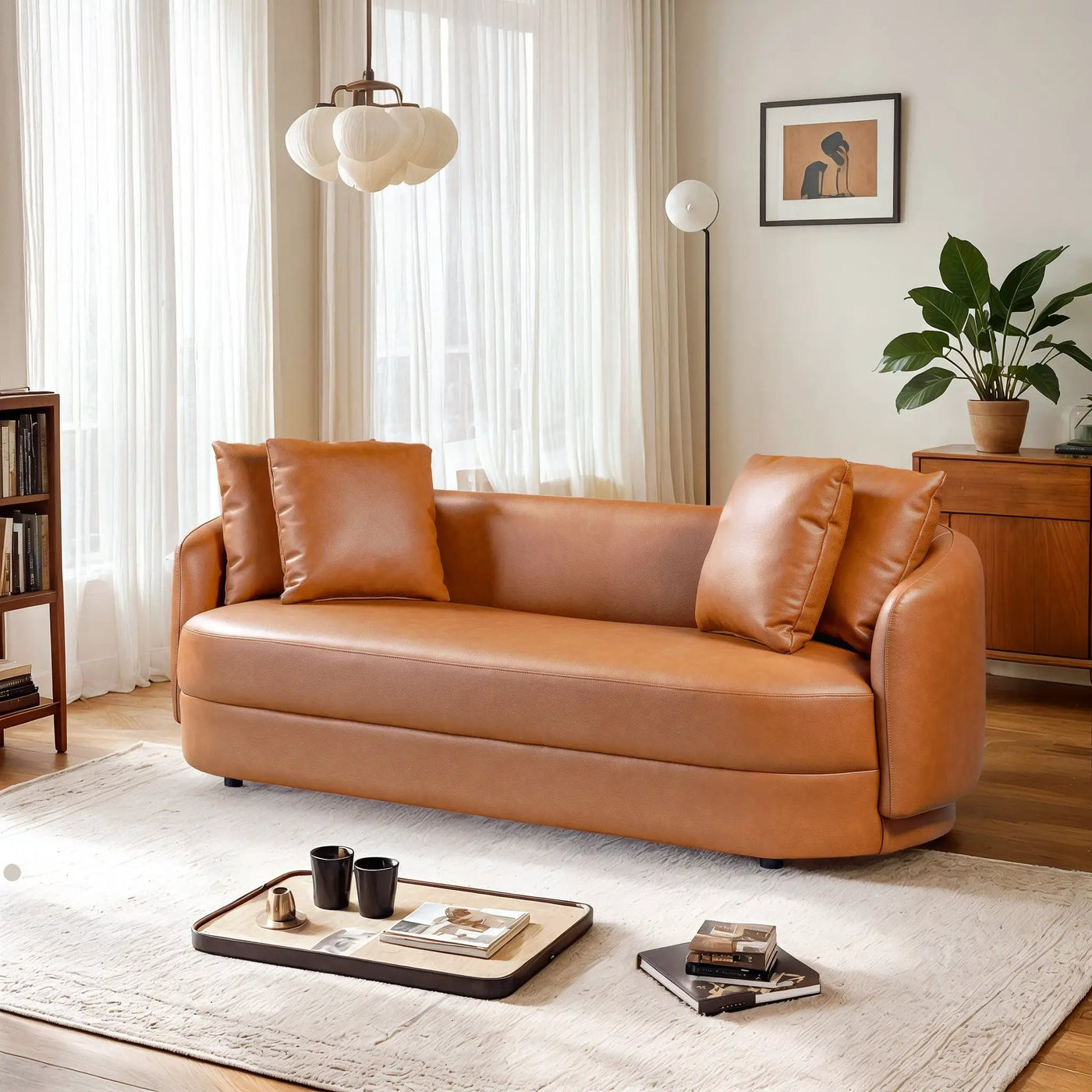 Dylan - Modern French Boucle Sofa by HouseOfZazla