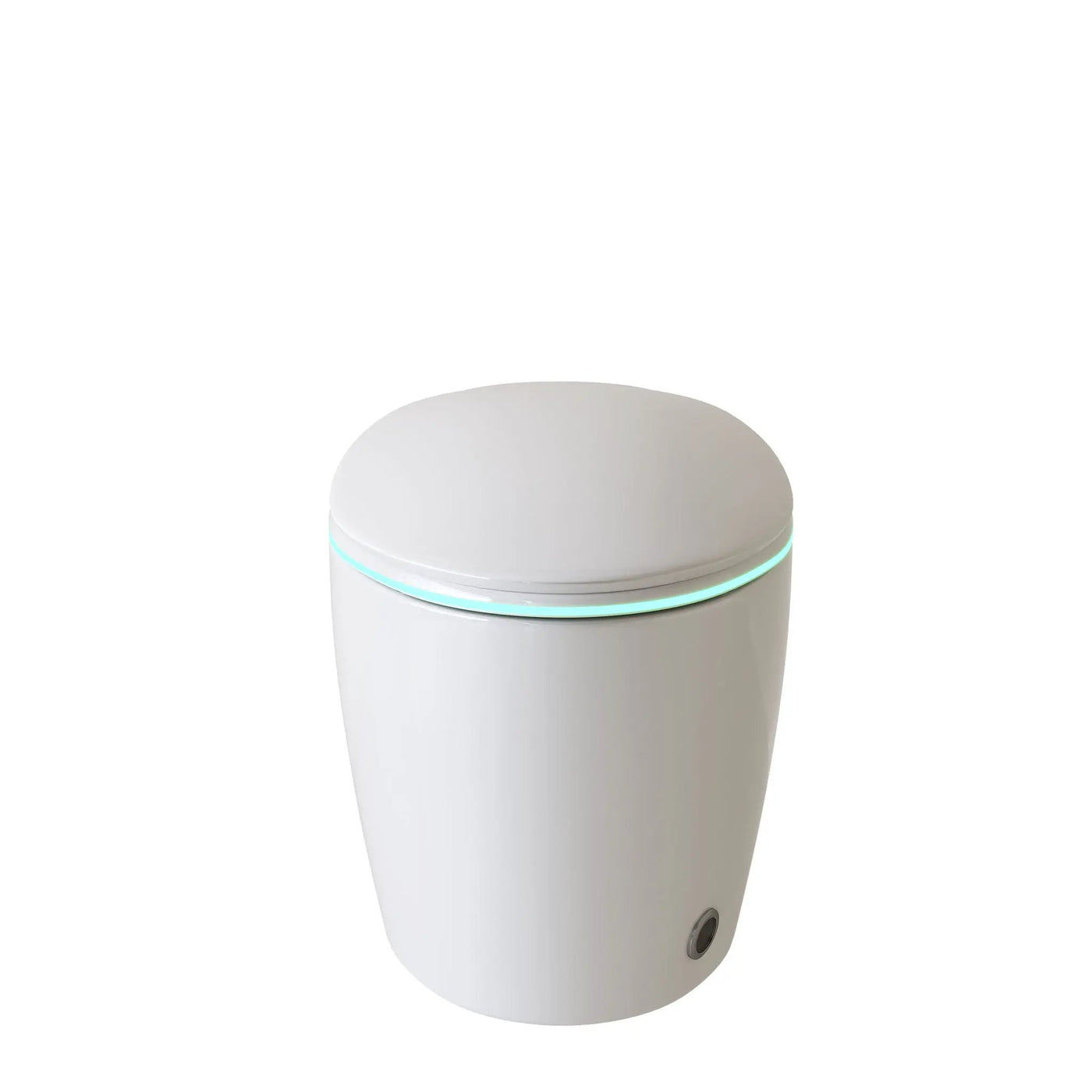 Unique Smart Toile With Built In Bidet, Auto Open / Close Seat, Foot Sensor, LED Display, Night Light, Warm Water & Dryer Ceramic by HouseOfZazla
