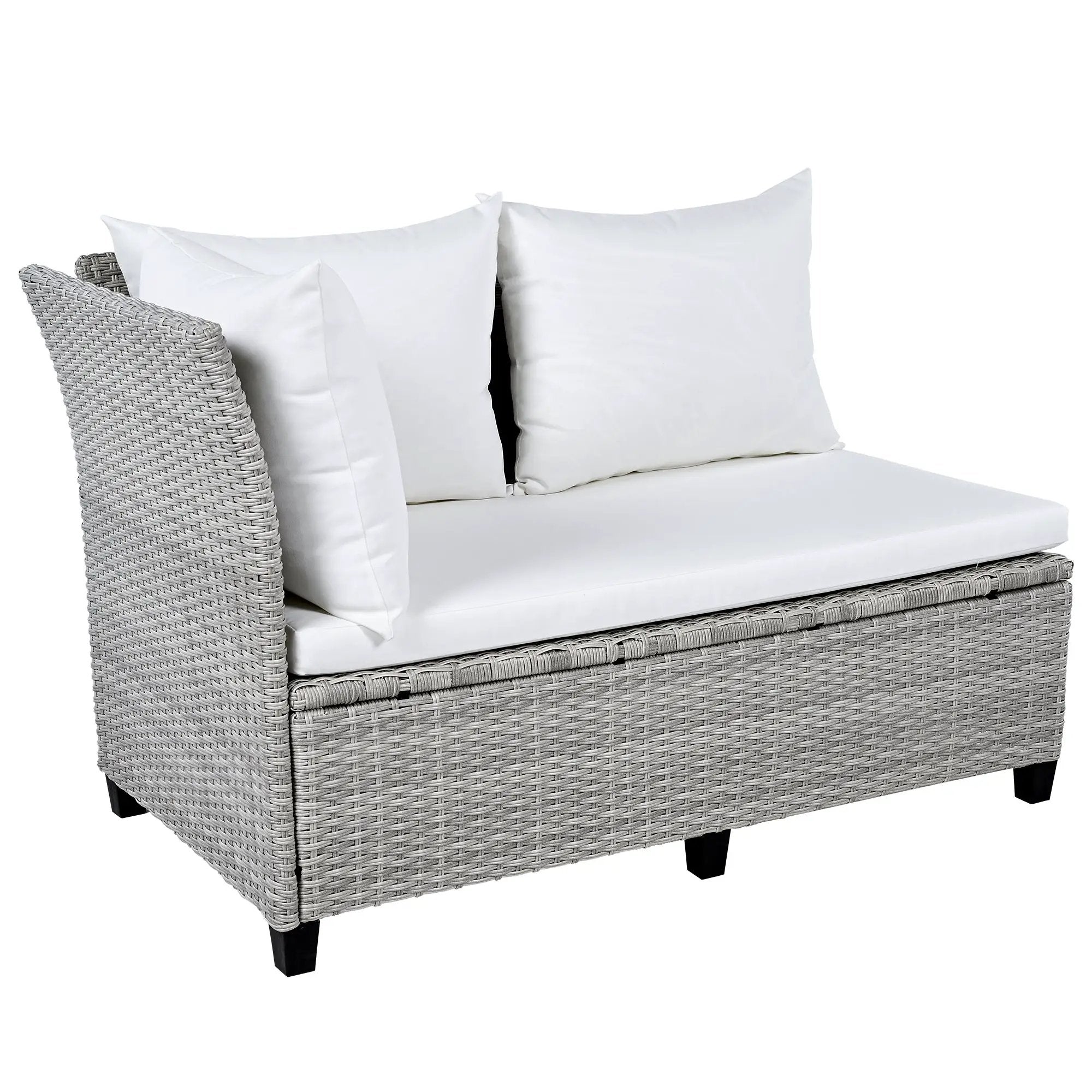 Tomax 5-Piece Outdoor Patio Rattan Sofa Set by HouseOfZazla