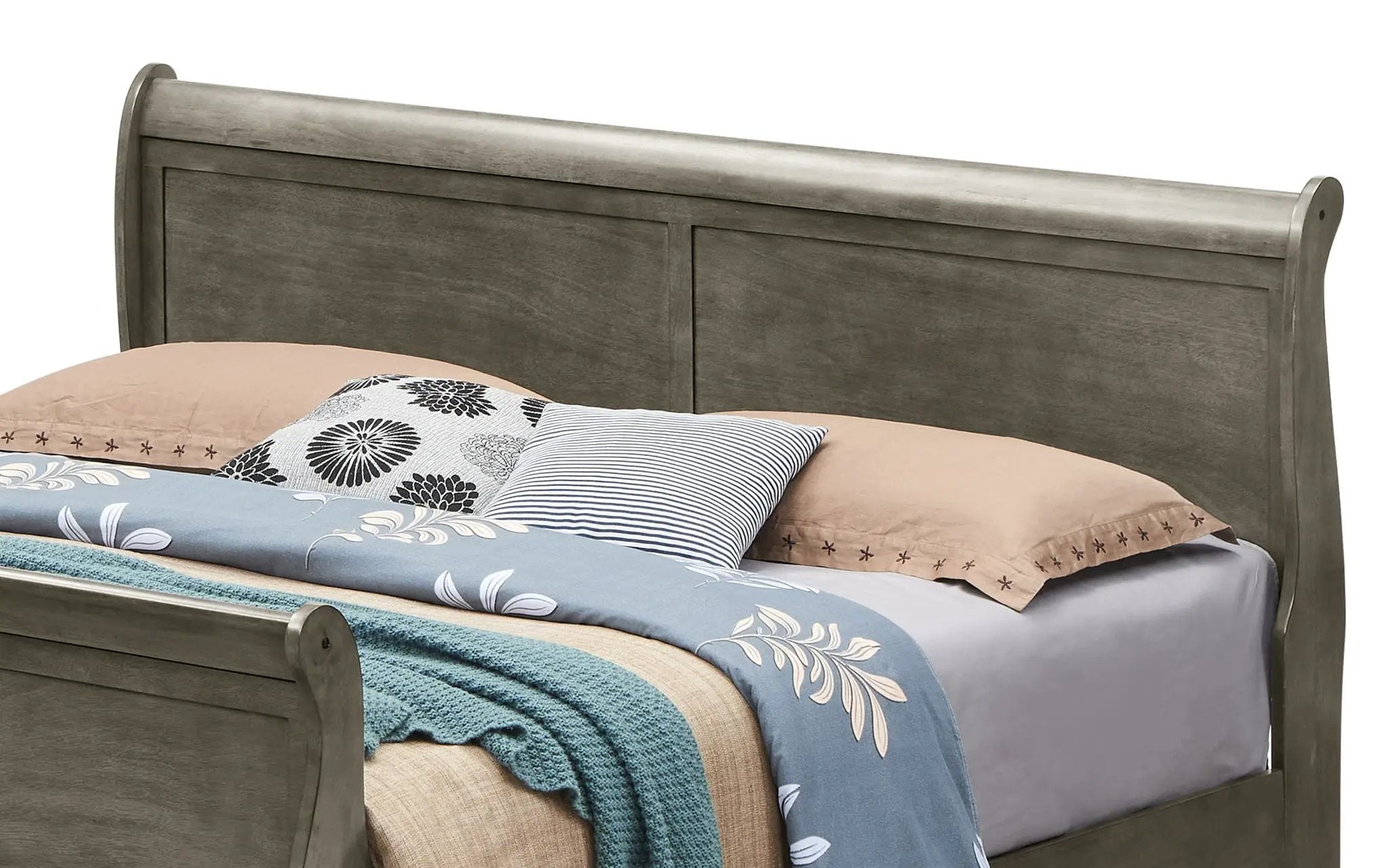 Panel Sleigh Bed by HouseOfZazla