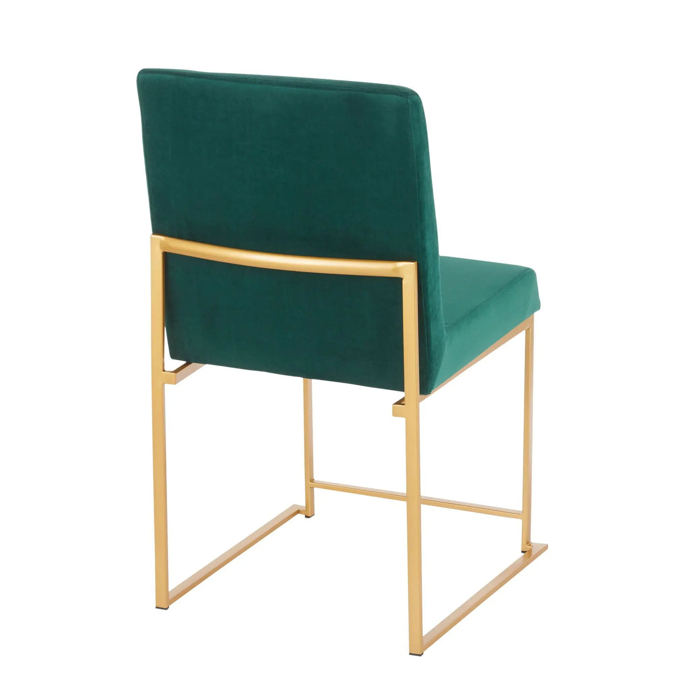 Fuji - Contemporary Stylish Frame, High Back Dining Chair (Set of 2) by HouseOfZazla