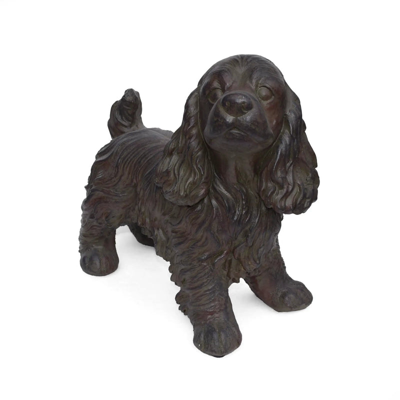 Josie Dog Cast Stone Garden Statue by HouseOfZazla