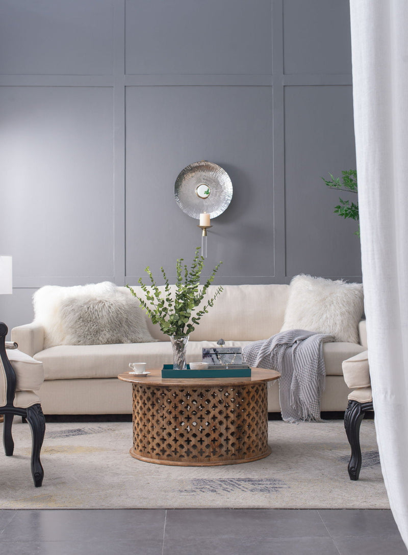 Maria Wall Sconce with Modern Circular Design - Gold, photo 8 of 15