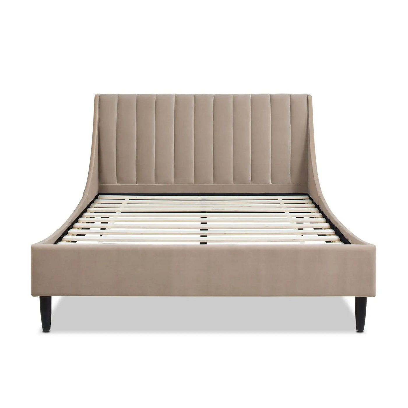 Aspen - Vertical Tufted Modern Headboard Platform Bed Set by Unique Piece Furniture