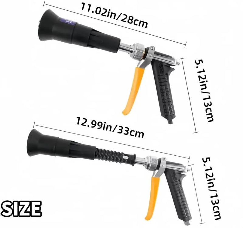 Agricultural Spray Guns, Fruit Tree Sprinkler, Electric Spray, High-Pressure Spray, Long Rod, Even Spray, Direct Spray, Lrrigation and Cleaning (Black Heavy Duty Spray Gun) by GreenHaven Gardens