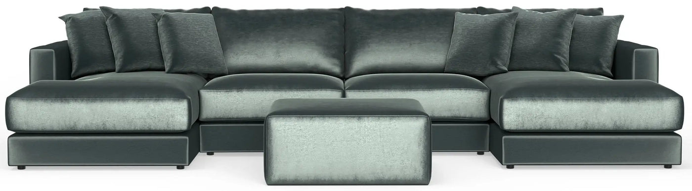 Remington - Modular Sofa And Cocktail Ottoman by Unique Piece Furniture