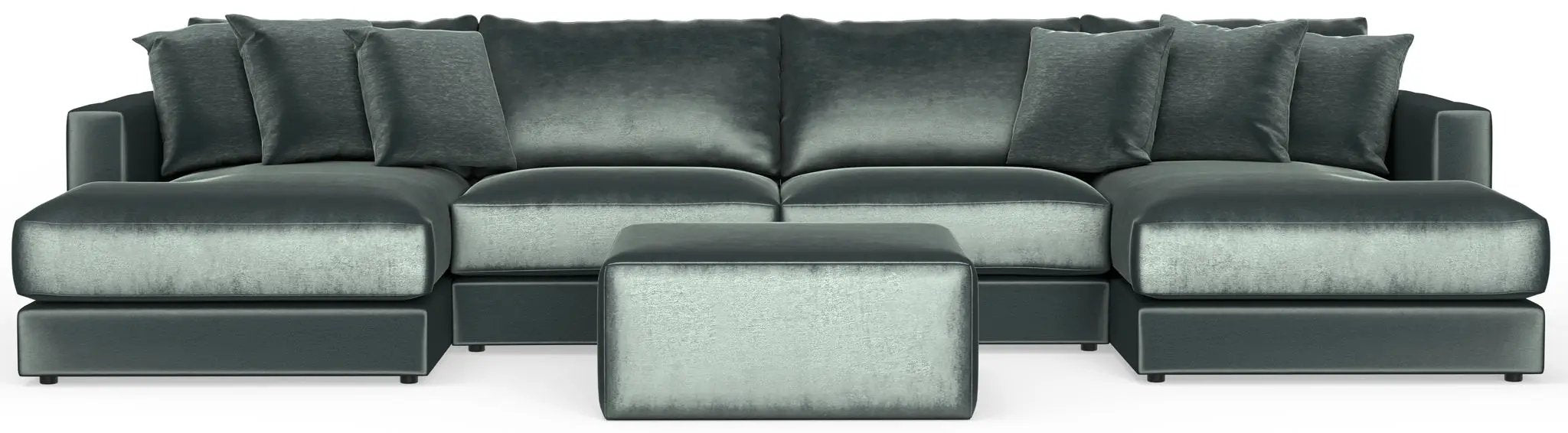 Remington - Modular Sofa And Cocktail Ottoman by Unique Piece Furniture