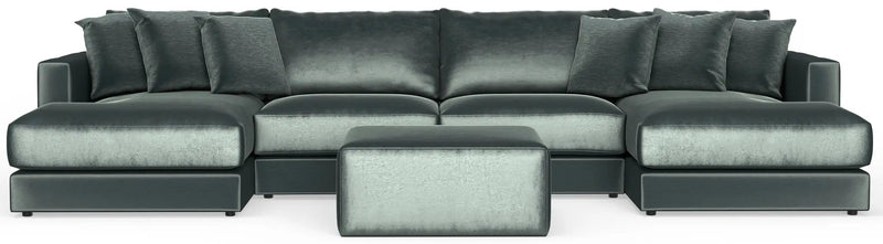 Remington - Modular Sofa And Cocktail Ottoman by Unique Piece Furniture