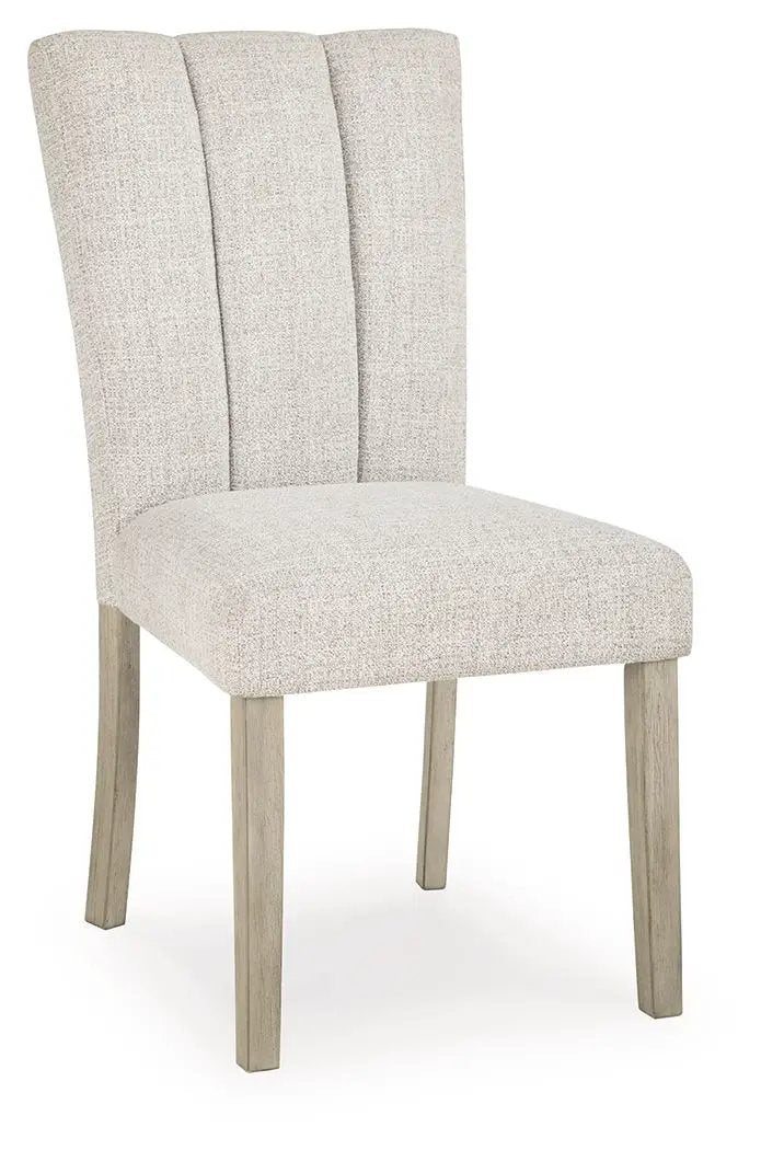 Larawyn - Dining Upholstered Side Chair (Set of 2) - Bisque by Unique Piece Furniture