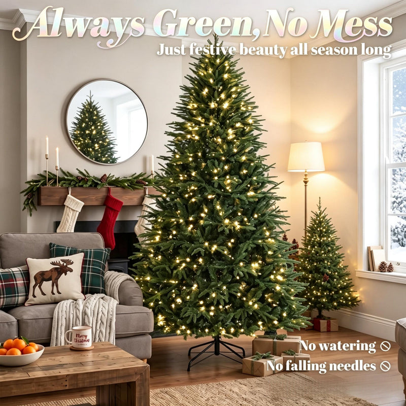 Festive Easy-Setup Artificial Christmas Tree, photo 3 of 9
