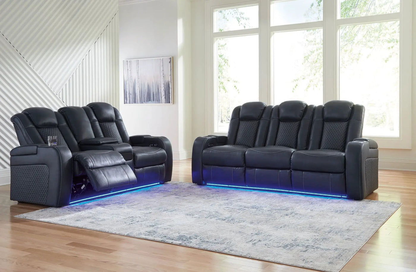 Fyne-dyme - Reclining Living Room Set by Unique Piece Furniture