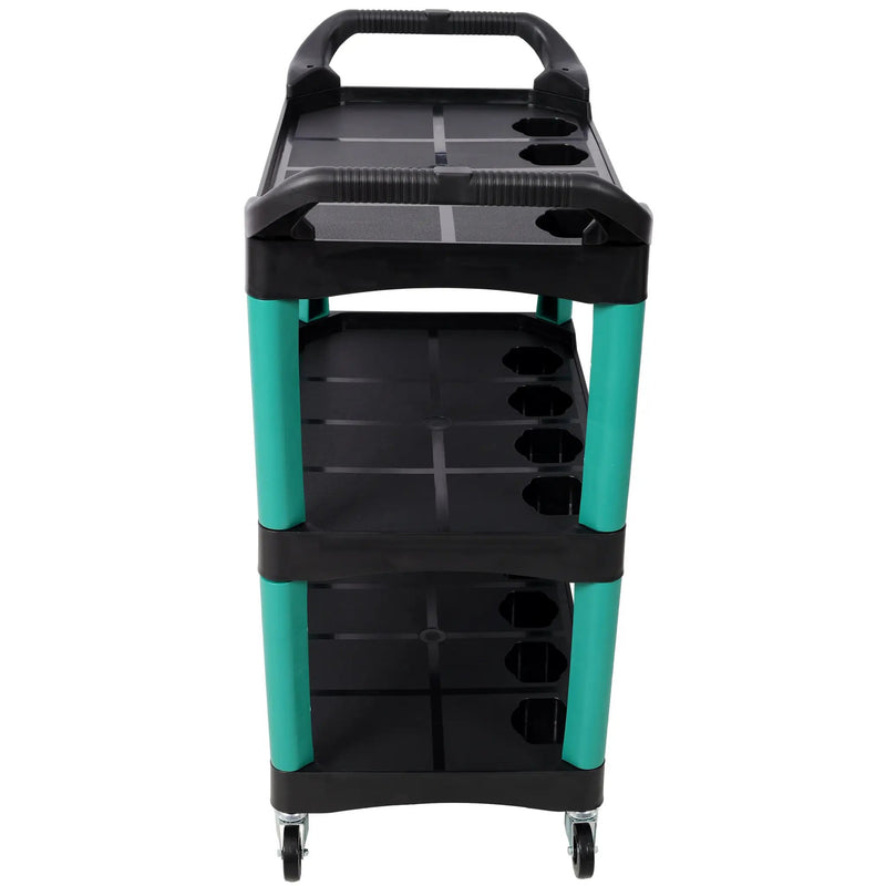 3 Tier Rolling Auto Detail Cart With Wheels by HouseOfZazla