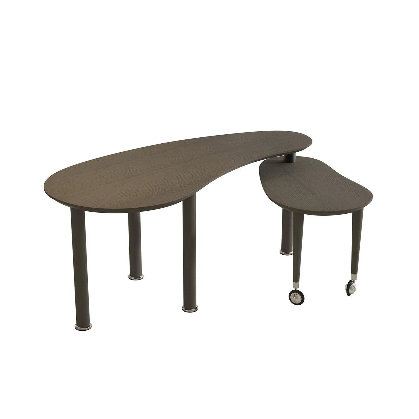 Rotatable Cocktail Table With Solid Legs, 360 Degree Rotating by HouseOfZazla