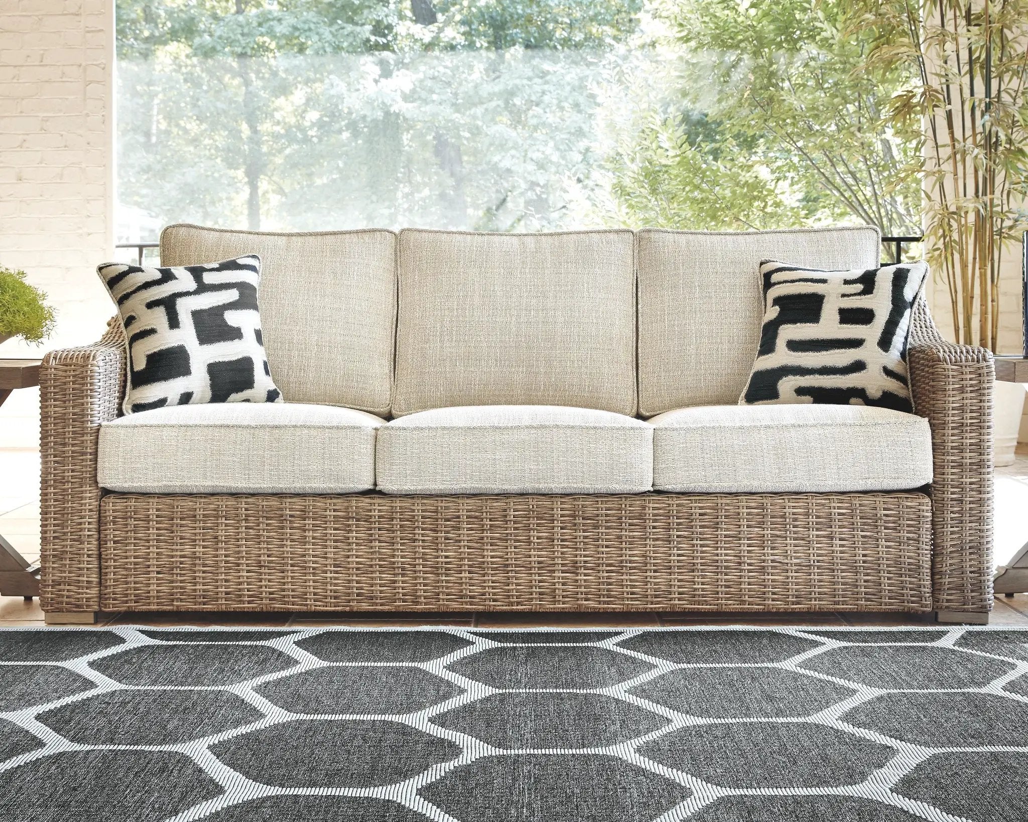 Beachcroft - Sofa With Cushion by Unique Piece Furniture