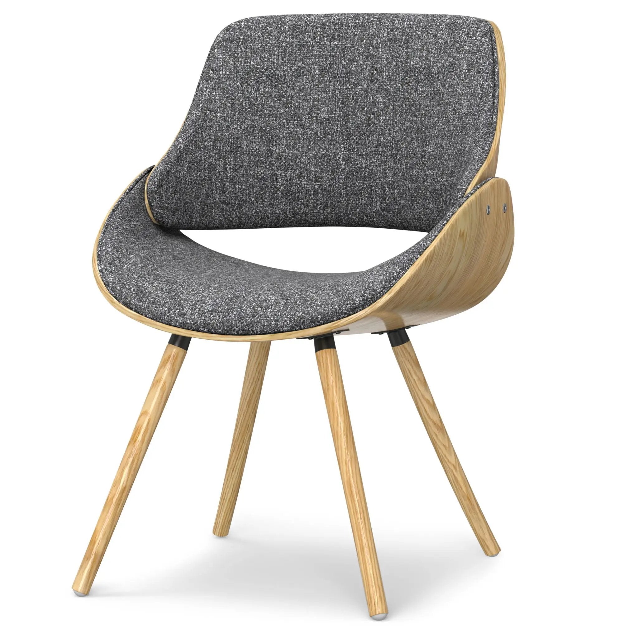 Malden - Bentwood Dining Chair With Wood Back by HouseOfZazla