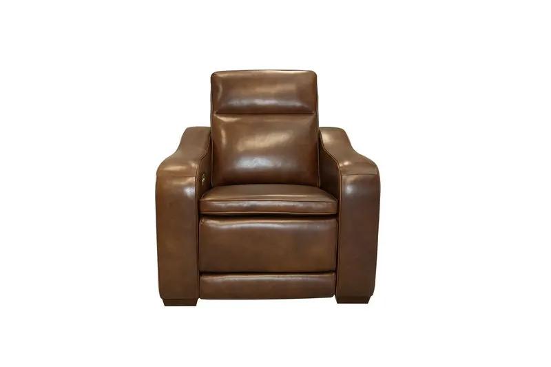 Grady - Recliner With Power And Power Headrest, Power Lumbar - Cocoa by Unique Piece Furniture