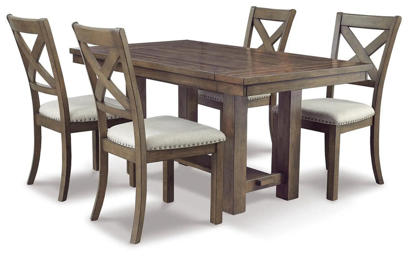 Moriville - Rectangular Dining Room Extension Table - Grayish Brown by Unique Piece Furniture
