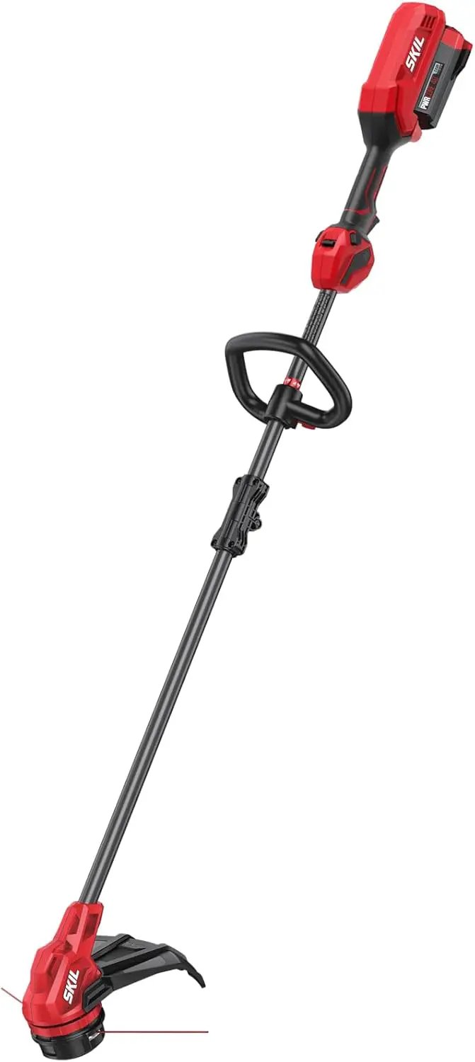 SKIL Brushless 40V 14" String Trimmer and 460CFM Blower Combo Kit Including 2.0Ah Battery and 60W Charger-CB1400C-11 by GreenHaven Gardens