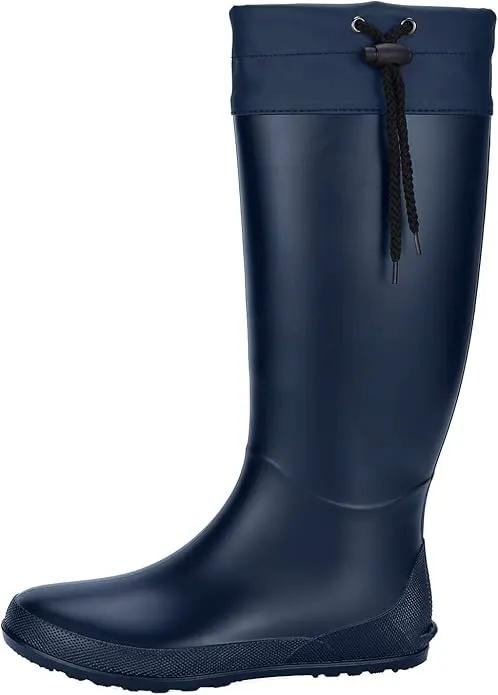 Asgard Packable Tall Rain Boots for Women Waterproof Rubber Garden Boots Ultra Lightweight Flat Mud Boots- NOT FOR WIDE CALF by GreenHaven Gardens