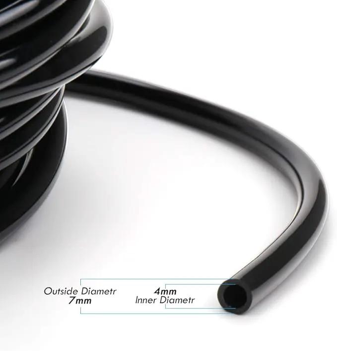 Garden Irrigation Tubing,1/4" Blank Distribution Tubing 100ft Flexible Tubing,Watering Drip Automatic Irrigation Equipment Set for Garden Greenhouse,Flower,Patio,Lawn (100 ft) by GreenHaven Gardens
