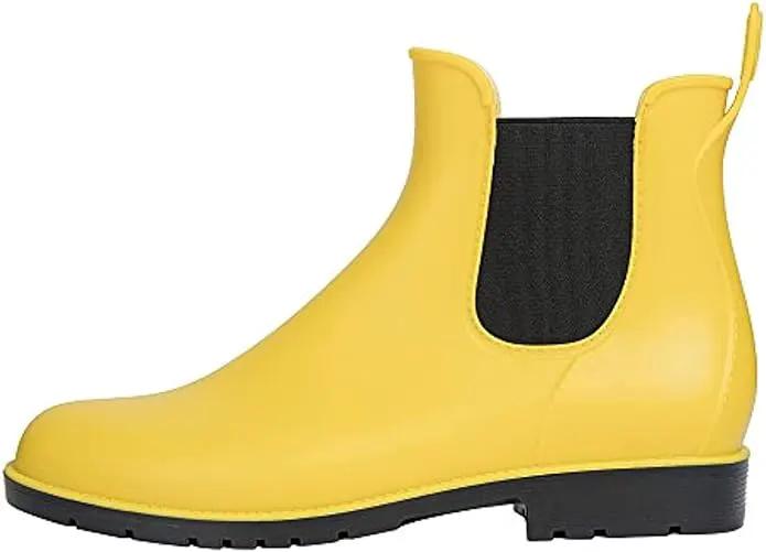 Asgard Women's Ankle Rain Boots Waterproof Chelsea Boots by GreenHaven Gardens