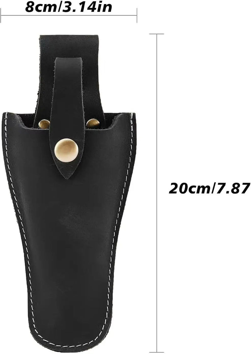 Plier Holder for Belt, Durable Leather Sheath Pouch Holder Gardening Tools Holster Belt Case for Garden Pruning Pliers Shears Scissors or Knife,Tools Gifts for Men Dad Husband Boyfriend by GreenHaven Gardens