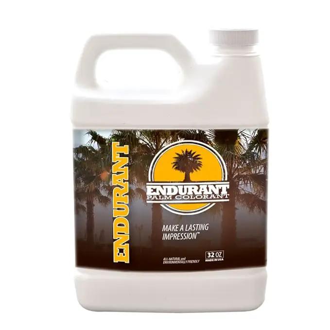 Endurant Palm Colorant – Non-Toxic Palm Tree Protector - Enhances Natural Beauty - Prevents Sunscald & Bark Damage -Easy Annual Application - Vibrant Long-Lasting Trunk Care - 32 oz by GreenHaven Gardens