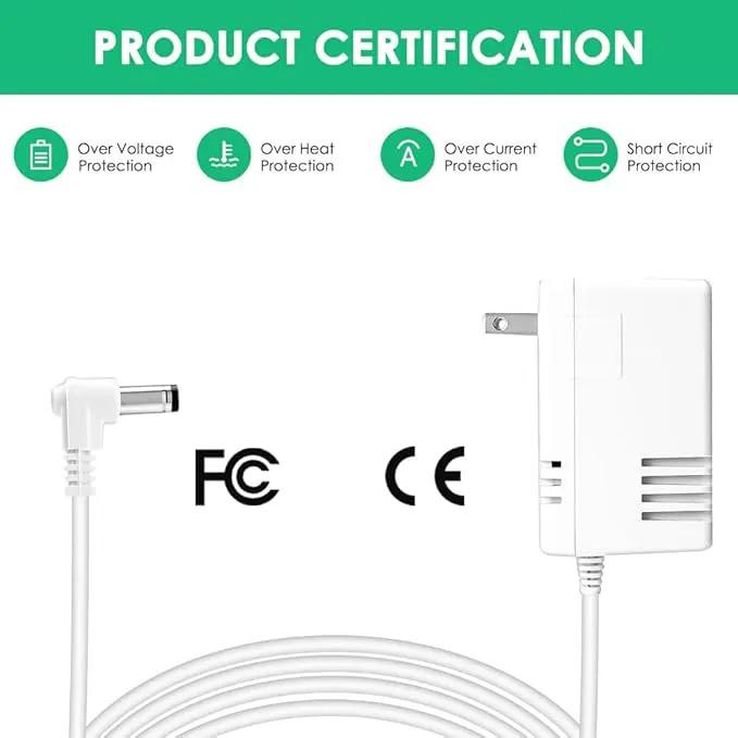 24V AC/DC Adapter Charger Compatible with Rachio Smart Sprinkler Controller, Indoor Irrigation System Controller Accessories Power Supply Cord by GreenHaven Gardens