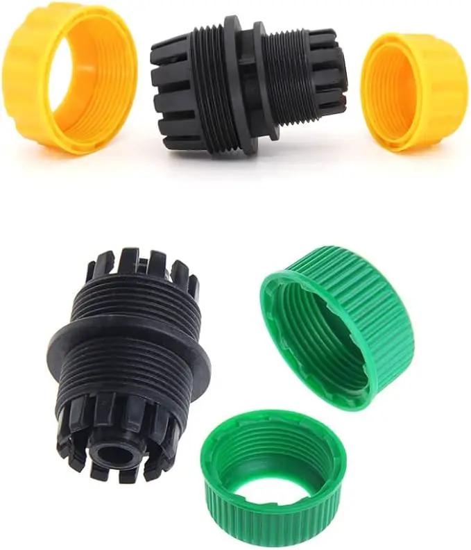 6 Pack Hose Connectors Quick Connect Kit Coupler Repair Irrigation Fitting 1/2" to 1/2" and 1/2" to 3/4" Coupling Joints for Water Pipe Extension Garden Drip Tubing Connector Adapter Extender by GreenHaven Gardens
