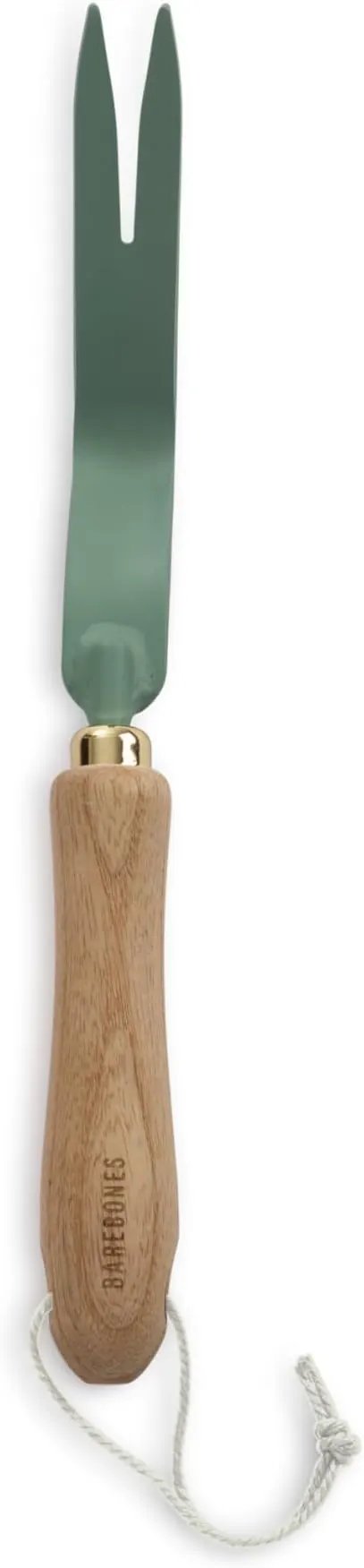 Barebones Dandelion Weeding Fork - Gardening Hand Tools - Japanese Hand Weeder, Weed Puller, and Weed Remover Tool (Ash/Mint) by GreenHaven Gardens