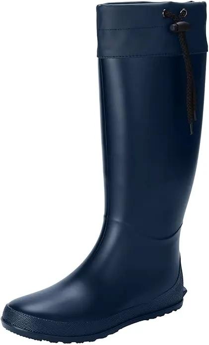 Asgard Packable Tall Rain Boots for Women Waterproof Rubber Garden Boots Ultra Lightweight Flat Mud Boots- NOT FOR WIDE CALF by GreenHaven Gardens