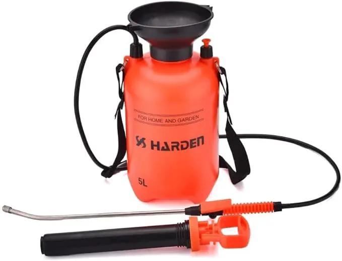 5L Heavy Duty Pressure Sprayer – Stainless Steel Rod & Brass Nozzle – Durable Garden Pump Sprayer for Lawn, Cleaning, Pesticides – Industrial Quality by GreenHaven Gardens