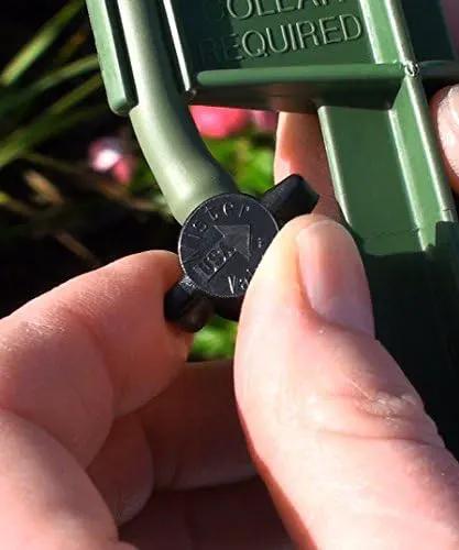 Mister Landscaper MLT-BVA 1/4" Vinyl On/Off Drip Irrigation Valve (3 Quantity) by GreenHaven Gardens
