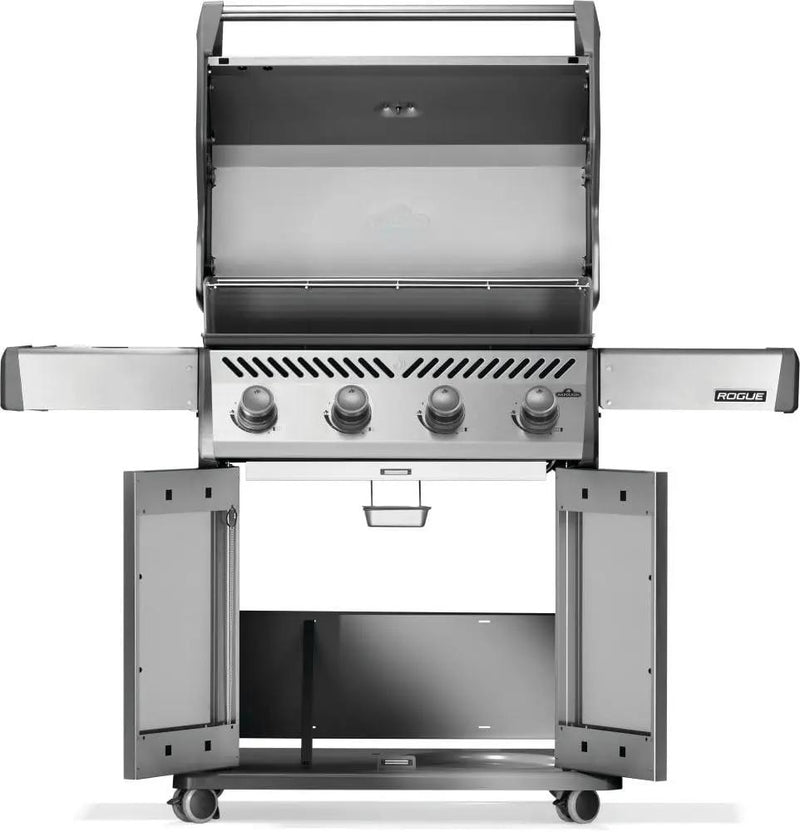 Napoleon Rogue 525 Natural Gas Grill, Stainless Steel, Durable 4-Burner Gas Grill by GreenHaven Gardens