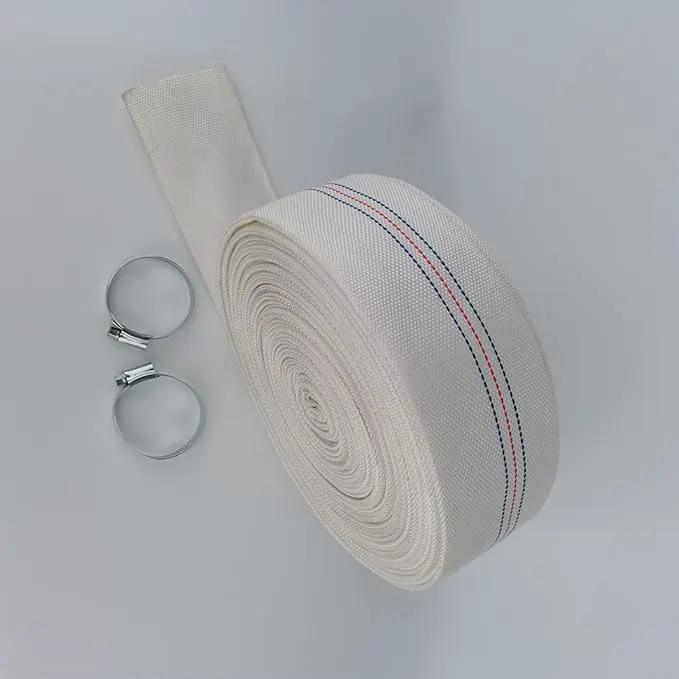 2"Industrial Water Hose Discharge Pump Hose With Stainless Clamps Fittings Lay-Flat Hose Pool Cleaning Backwash Hose 66ft Fire Hose 20m Connection Hose Water Pump Hose for House Garden Irrigation by GreenHaven Gardens