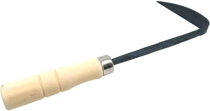 SUPIA Korean Gardening Tool ho-mi Hand Plow Hoe Spade, Trowel, Weeder, and More! an Excellent Tool for use in Any Vegetable or Flower Garden (Grass) by GreenHaven Gardens
