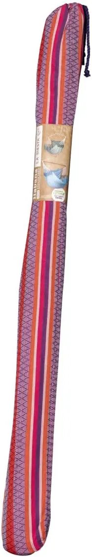 LA SIESTA - Large Comfort Habana Cotton Hammock - Indoor/Outdoor Swing Chair - Max 285 Lbs, Flamingo by GreenHaven Gardens