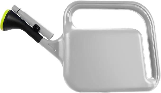 Outdoor Watering Can for Plants Indoor Watering Can for Houseplants 3/4 Gallon 3L (Grey) by GreenHaven Gardens