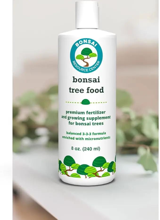 Bonsai Tree Food | Premium, Gentle Liquid Fertilizer for Healthy Growth, Strong Stems and Beautiful Blooms | 3-3-3 Balanced NPK Concentrate | Made in USA | 8 oz (240 ml) by GreenHaven Gardens