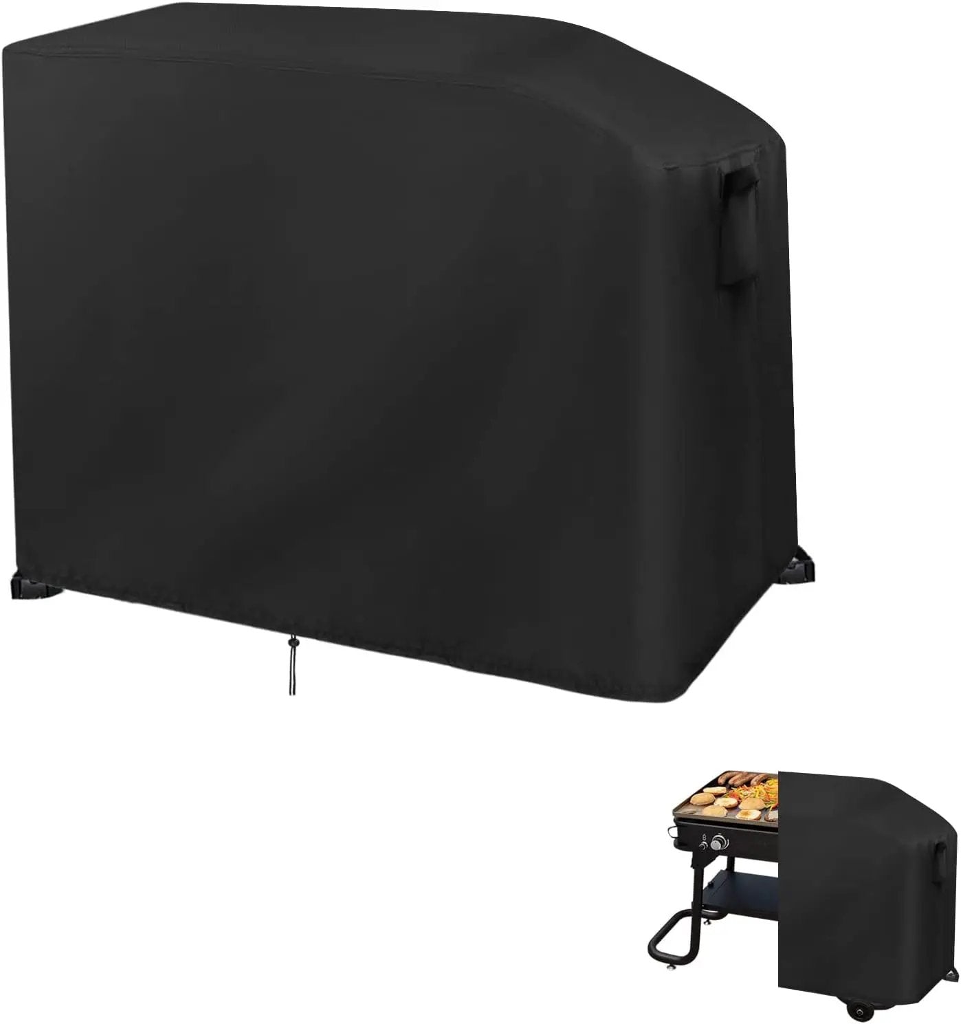 Flat Top Grill Cover Waterproof for Cuisinart Flat Top 2 Burner Griddle CGG-0028, 42 inch Weatherproof Cover for Outdoor Griddle, Waterproof Propane griddles Covers for Gas Grill by GreenHaven Gardens