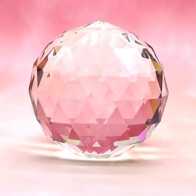 Clear Crystal Ball Prism Window Rainbow Maker Window Prisms Suncatcher for Feng Shui, (60mm /2.4inch) by GreenHaven Gardens