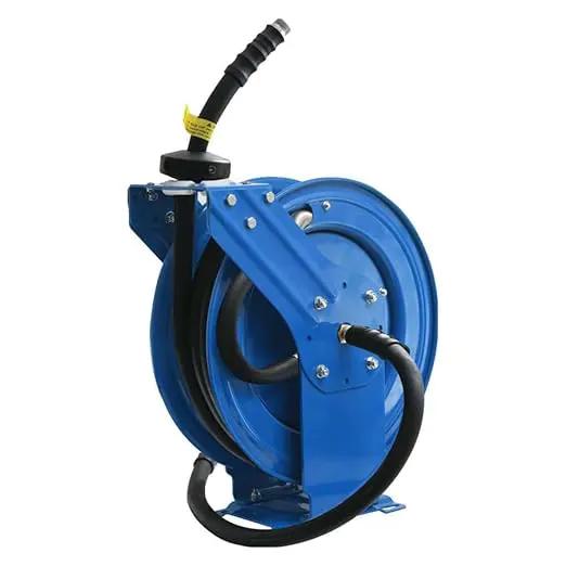 OilShield Oil Transfer Fuel Hose Reel 2 x 3/4 Male NPT by GreenHaven Gardens