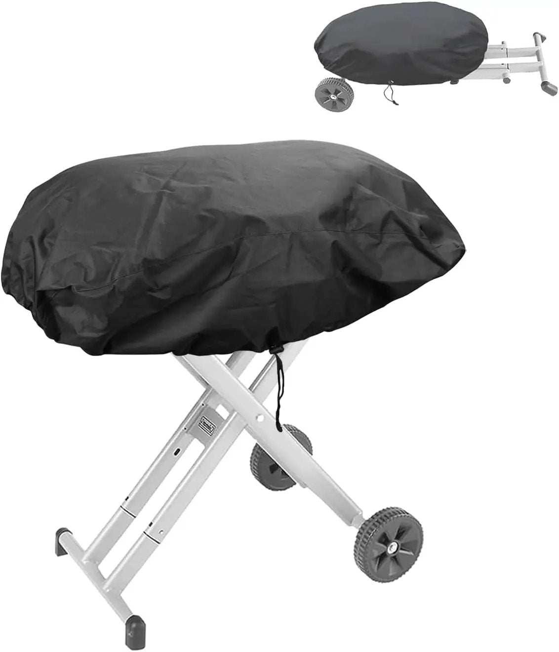 Grill Cover for Coleman Roadtrip 285, 225, LXE, LXX Grills Smoke Hollow 205 Grill, 600D Outdoor Waterproof UV Resistant Replacment Coleman Roadtrip Propane Grill Cover by GreenHaven Gardens